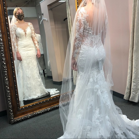 Eddy K Wedding Dress - Picture 5 of 5